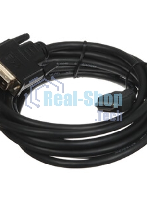 Адаптер (переходник) Gembird HDMI-DVI A-HDMI-DVI-1, 19M/19M, золотые разъемы, пакет