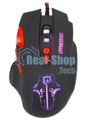Мышь проводная Qumo PRO Series Juggernaut M84 черный, 6400 dpi, USB, кнопки - 8
