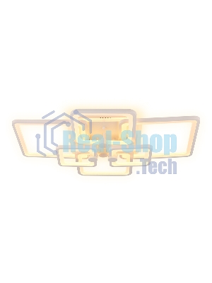 Потолочный светодиодный светильник FA5306/4+2 WH белый 176W 800*550*140 (ПДУ РАДИО 2.4G)