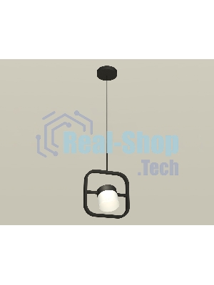 Светильник Ambrella light XB9119155 SBK/FR черный песок/белый матовый GX53 (C9119, N8402)