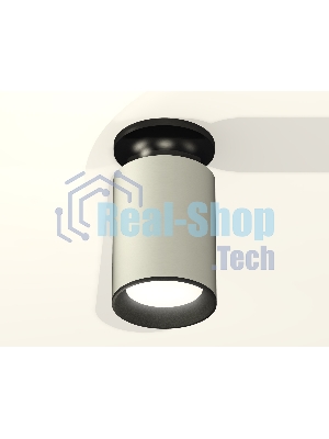 Светильник Ambrella Light XS6314081 SGR/PBK/SBK серый песок/черный полированный/черный песок MR16 GU5.3 (N6902, C6314, N6102)
