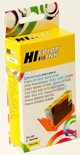 Картридж Canon PIXMA iP4200/iP6600D/MP500 (Hi-Black), new, CLI-8Y, Y