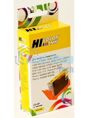 Картридж Canon PIXMA iP4200/iP6600D/MP500 (Hi-Black), new, CLI-8Y, Y