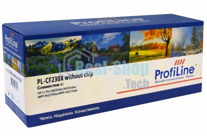 Картридж лазерный ProfiLine PL-CF230X (№30X) для принтеров HP LJ Pro M203dn/M203dw/MPF M227fdw/MPF M227sdn 3500 копий (с чипом)