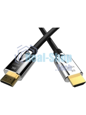Кабель HDMI 19M/M,ver. 2.1, 8K@60 Hz 2m VCOM <CG862-2M> VCOM/TELECOM