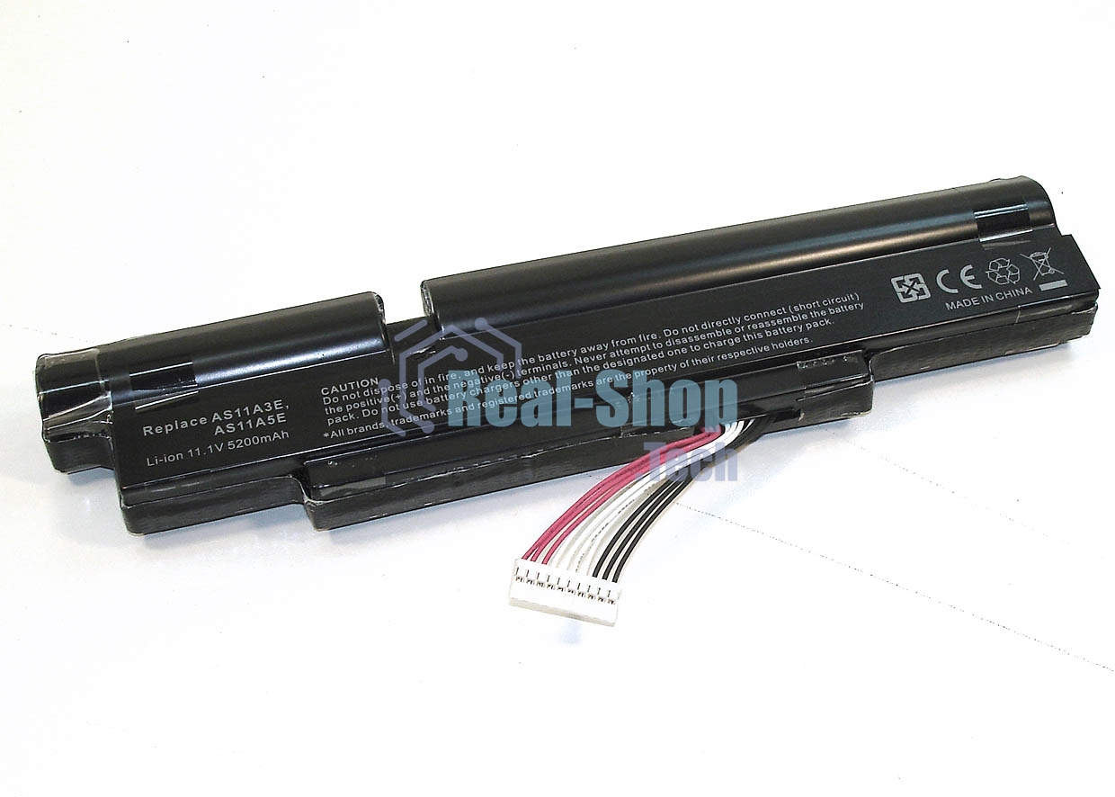 Аккумуляторная батарея для ноутбука Acer Aspire 383011.1V 5200mAh OEM черный