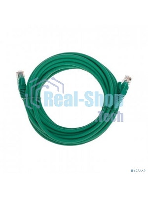 Патч-корд U/UTP Rexant cat.6, RJ45-RJ45, неэкранированный, 26AWG, LSZH, зеленый, 5 м
