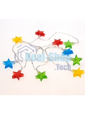 Гирлянда Neon-night Арка со звездами 2,5х1,2м, 136 LED, теплый белый, с контроллером 8 режимов, 230В