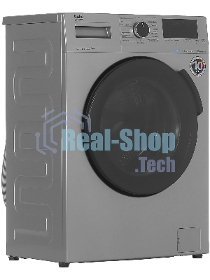 Стиральная машина Beko WSPE6H616S серебристый, загрузка фронтальная 6,5 кг, 1200 об/мин., класс: А++