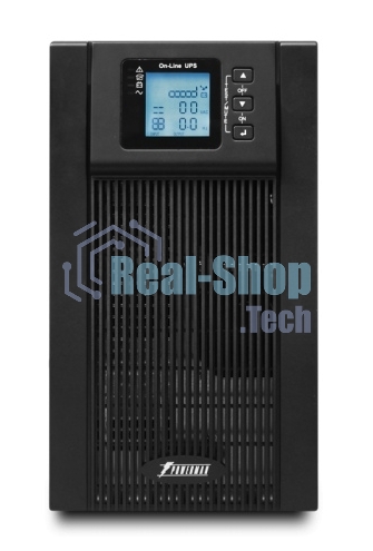 Источник бесперебойного питания Powerman Online 3000VA/2400W, 220V, Tower, Out: 3xShuko, черный*Online3000