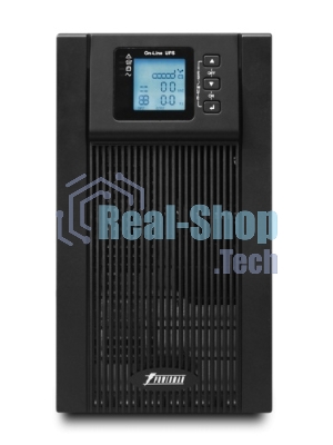 Источник бесперебойного питания Powerman Online 3000VA/2400W, 220V, Tower, Out: 3xShuko, черный*Online3000