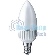 Лампа светодиодная Navigator NLL-P-C37-5-230-2.7K-E14-FR Лампа светодиодная Navigator NLL-P-C37-5-230-2.7K-E14-FR