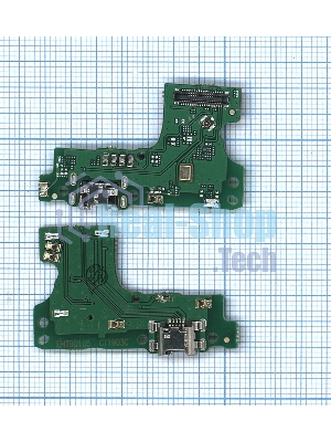 Плата разъема питания с микрофоном для Huawei Y6 prime 2019