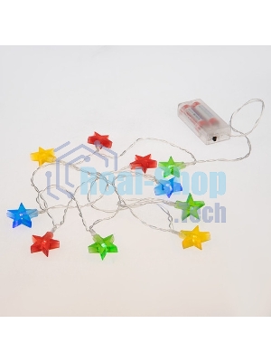 Гирлянда Neon-night Арка со звездами 2,5х1,2м, 136 LED, теплый белый, с контроллером 8 режимов, 230В