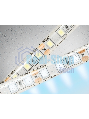 Светодиодная лента Ambrella light GS1203 2835 120Led/ 9.6W m/ 12V IP65 6500K/ 5000*8*2.27mm (2 конт.)