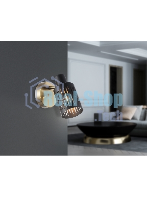 Светильник Ambrella light TR8667 BK/SB чёрный/бронза E14 max 60W 180*100*150