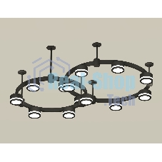 Светильник Ambrella light XR92221003/13 SBK/FR черный песок/белый матовый GX53 (A9222, A9227, C9238, C9232, N8415)
