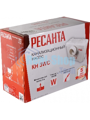 Канализационный насос Ресанта КН 3WC 77/9/2