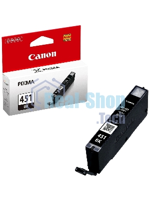 Картридж струйный Canon CLI-451Bk (6523B001) черный (337 стр. 7 мл) для Canon PIXMA iP7240/MG6340/MG5440