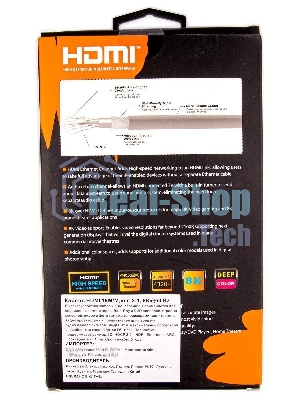 Кабель HDMI 19M/M,ver. 2.1, 8K@60 Hz 0.5m метал разъемы, нейлоновая оплетка Telecom TCG300-0.5M Кабель HDMI 19M/M,ver. 2.1, 8K@60 Hz 0.5m метал разъемы, нейлоновая оплетка Telecom