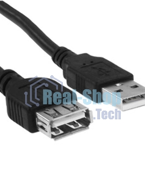 Кабель PERFEO USB2.0 A вилка - А розетка, 5 м (U4505)