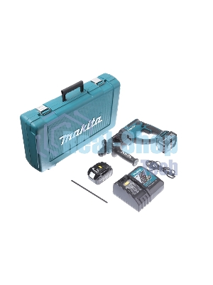 Перфоратор Makita DHR202RFE, SDS-plus, 21В, 2,8 Дж, от аккумулятора