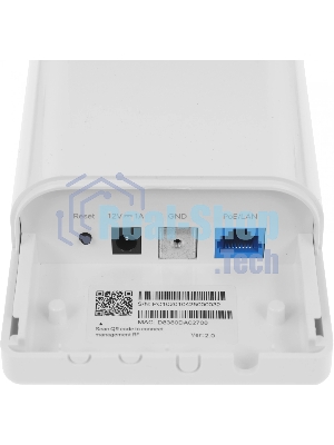 Наружная точка доступа IP-COM CPE13 5 ГГц, до 300 Мбит/с, IP64, 1х14dbi, PoE, 1х100 Мбит/с, молниезащита 6000В