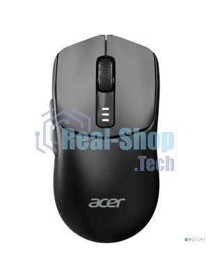Мышь беспроводная Acer OMR312 черный, 3200 dpi, радиоканал, Bluetooth, USB, кнопки - 5