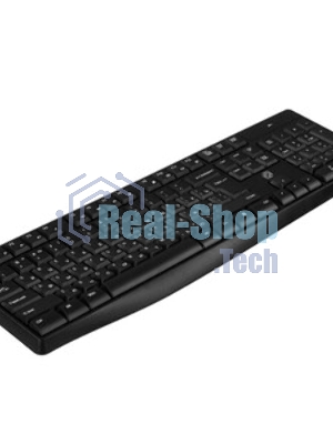 Комплект клавиатура+мышь Oklick S260W беспроводной, USB, 1600 DPI, чёрный
