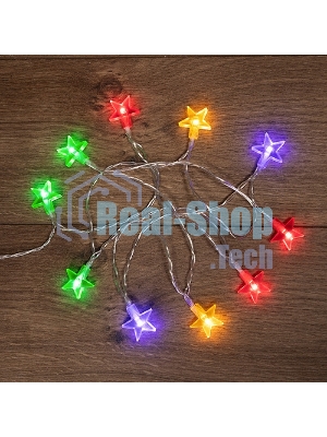 Гирлянда Neon-night Арка со звездами 2,5х1,2м, 136 LED, теплый белый, с контроллером 8 режимов, 230В