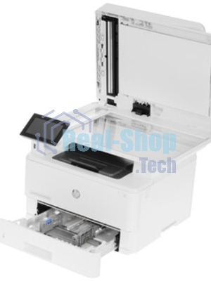 МФУ лазерное HP LaserJet Enterprise M430f (3PZ55A), A4, ч/б, печ. до 40 стр/мин., скан. до 29 стр/мин., 1200 x 1200 dpi (печать) 600x600dpi (скан), USB, RJ-45, Air Print, Mopria
