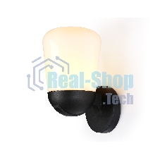 Светильник Ambrella light ST2083 BK/FR черный/белый матовый IP54 E27 max 40W 260*150*185