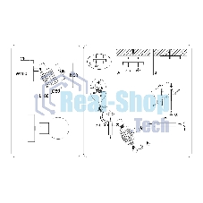 Светильник Ambrella light TR8667 BK/SB чёрный/бронза E14 max 60W 180*100*150