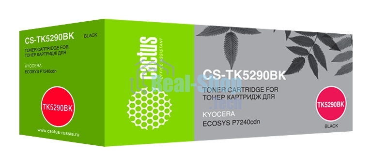 Картридж лазерный Cactus CS-TK5290BK черный (17000 стр.) для Kyocera ECOSYS P7240cdn