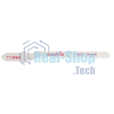 Полотна для электролобзика Matrix по дереву, 3 шт.T119BO, 50 x 2 мм, HCS, фигур. рез