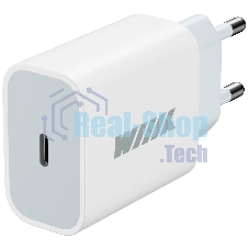 Сетевое зарядное устройство Wiiix UNN-4-1-01-PD 20W 3A (PD) USB Type-C белый