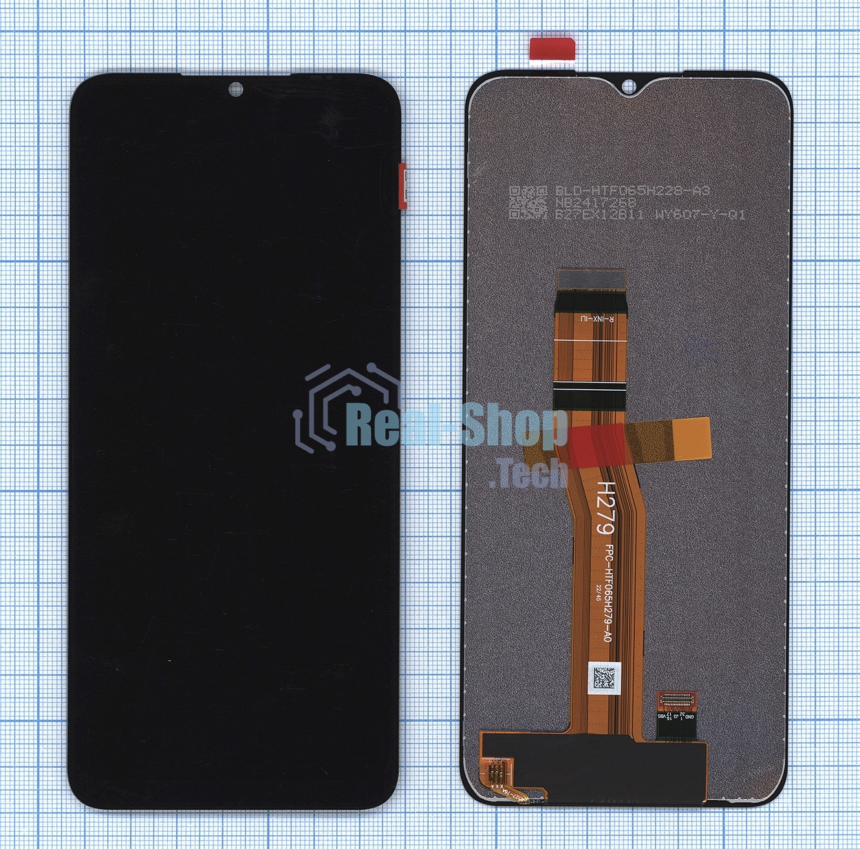 Дисплей (модуль) для Huawei Honor X5 в сборе с тачскрином черный