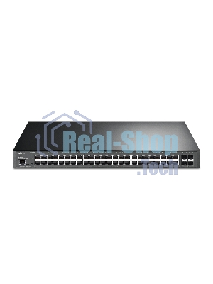 Коммутатор TP-Link TL-SG3452XP 48G 4SFP+ 48PoE+ 500W управляемый