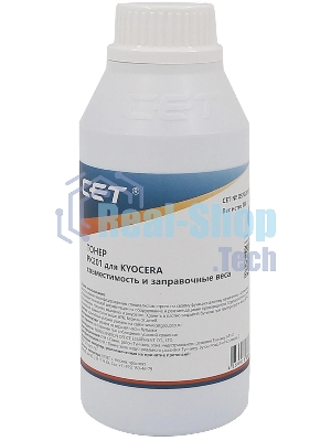 Тонер CET PK201 OSP0201C-100 голубой бутылка 100гр. для принтера Kyocera ECOSYS P6030cdn/M6026cdn