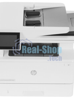 МФУ лазерное HP LaserJet Enterprise M430f (3PZ55A), A4, ч/б, печ. до 40 стр/мин., скан. до 29 стр/мин., 1200 x 1200 dpi (печать) 600x600dpi (скан), USB, RJ-45, Air Print, Mopria