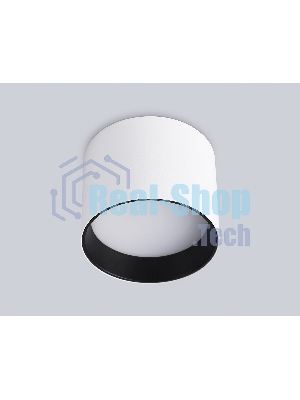 Светильник Ambrella light TN5303 WH/BK белый/черный GX53 max 15W D83*65