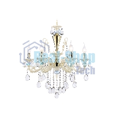 Светильник Ambrella light TR4923/6 GD/WH/BL золото/белый/голубой E14*6 max 40W D600*620