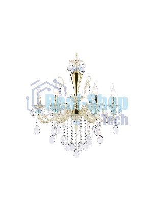 Светильник Ambrella light TR4923/6 GD/WH/BL золото/белый/голубой E14*6 max 40W D600*620