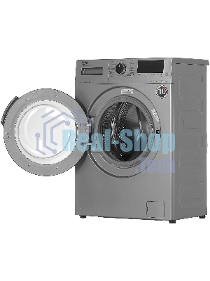 Стиральная машина Beko WSPE6H616S серебристый, загрузка фронтальная 6,5 кг, 1200 об/мин., класс: А++