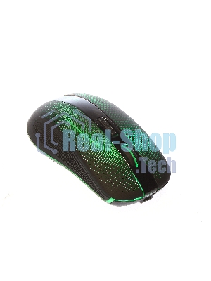Мышь беспроводная Qumo Comfort M18 черный, 2400 dpi, радиоканал, USB, кнопки - 6
