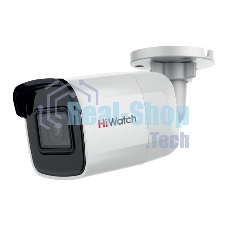 6Мп IP-камера HiWatch DS-I650M(C) (2.8mm) с EXIR-подсветкой до 30м и встроенным микрофоном IP Камера, цилиндрическая