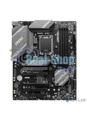 Материнская плата MSI B760 GAMING PLUS WIFI, LGA 1700, Intel B760, 4xDDR5, 4xSATA, 2xM.2, 1xPCI-E 4.0 x16, 3xPCI-E 3.0 x1, 1xDP, 1xHDMI, 1x 2.5Gb LAN, 2xUSB-A 3.2 Gen 2, 4xUSB 2.0, 5x3.5 мм, 7.1, Standard-ATX