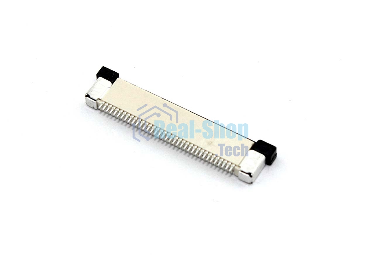 Разъем FPC Half Coverage Bottom Contact 0.5K-BX-36PWB 36 pin высота 2мм шаг 0,5мм