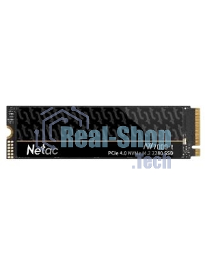 Накопитель SSD Netac NV7000-T, 1Tb, M.2 2280, PCIe 4.0 x4, NVMe, R/W 7300/6600, с радиатором