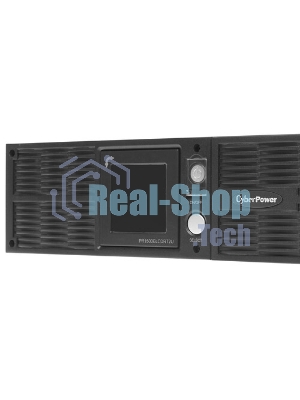 Источник бесперебойного питания CyberPower PR1500ELCDRT2U/1500 ВА/1350 Вт/USB/RJ-11/RJ-45/8 х IEC 320 C13 (компьютерная)